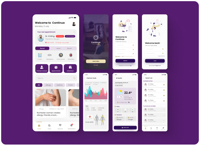 Zafyre website design preview